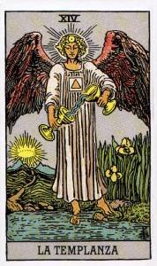 Carta del dia 28 de Abril, La Templanza