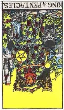 Carta del Día: El Rey de Oros Invertido — Lectura y Mensaje Espiritual