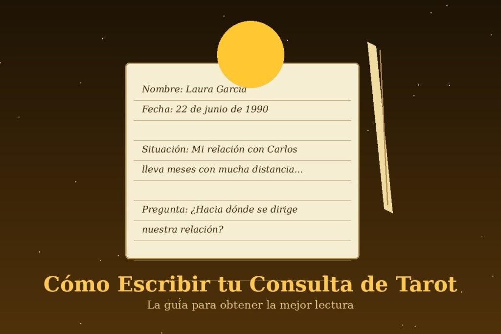 Cómo escribir tu consulta de tarot por email para obtener la mejor lectura posible