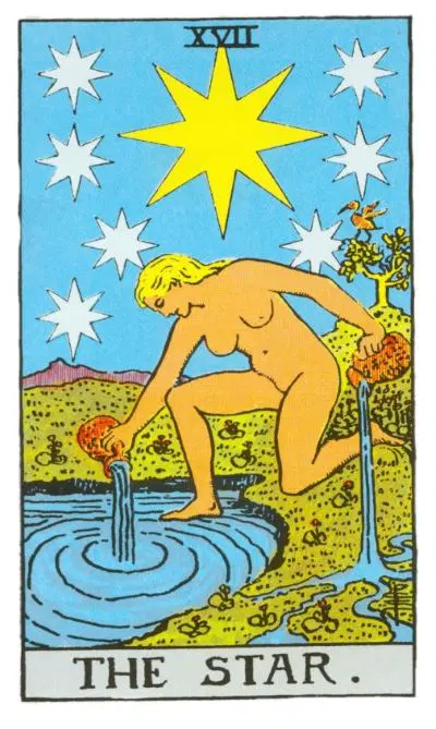 La carta del día en el tarot: La Estrella y su mensaje de esperanza, claridad y renovación
