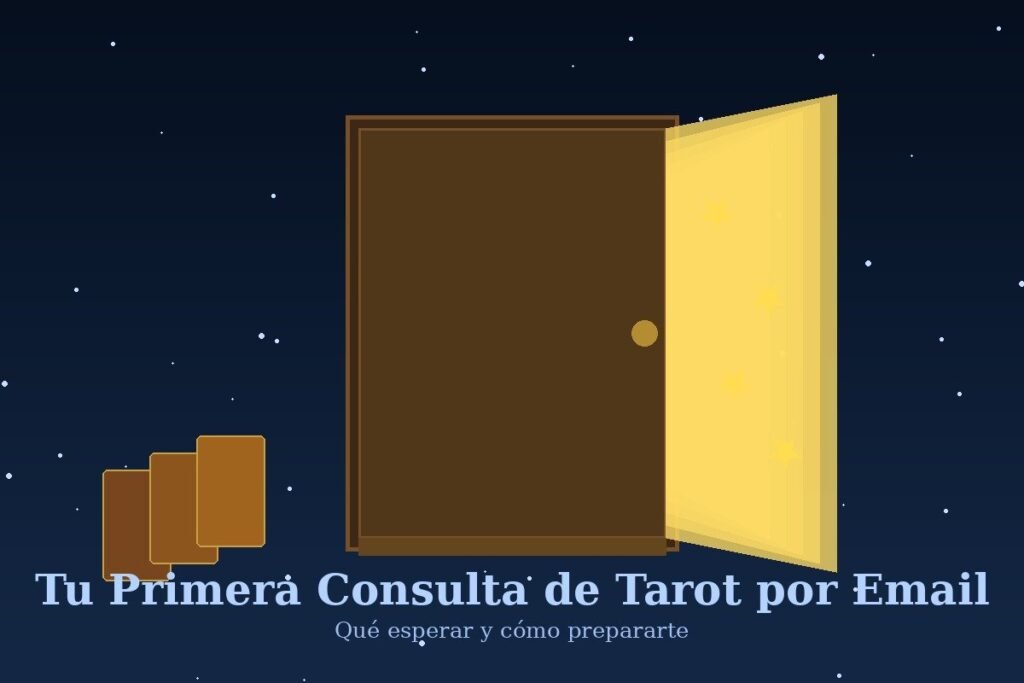 Tu primera consulta de tarot por email: qué esperar y cómo prepararte