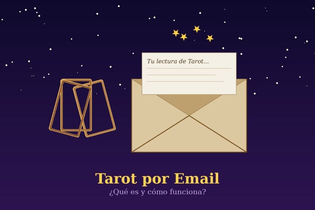 ¿Qué es el tarot por email? Todo lo que necesitas saber antes de tu primera consulta